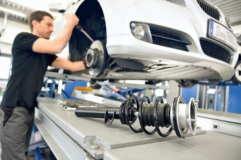 cambiar los amortiguadores