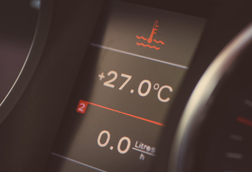 testigo de refrigerante